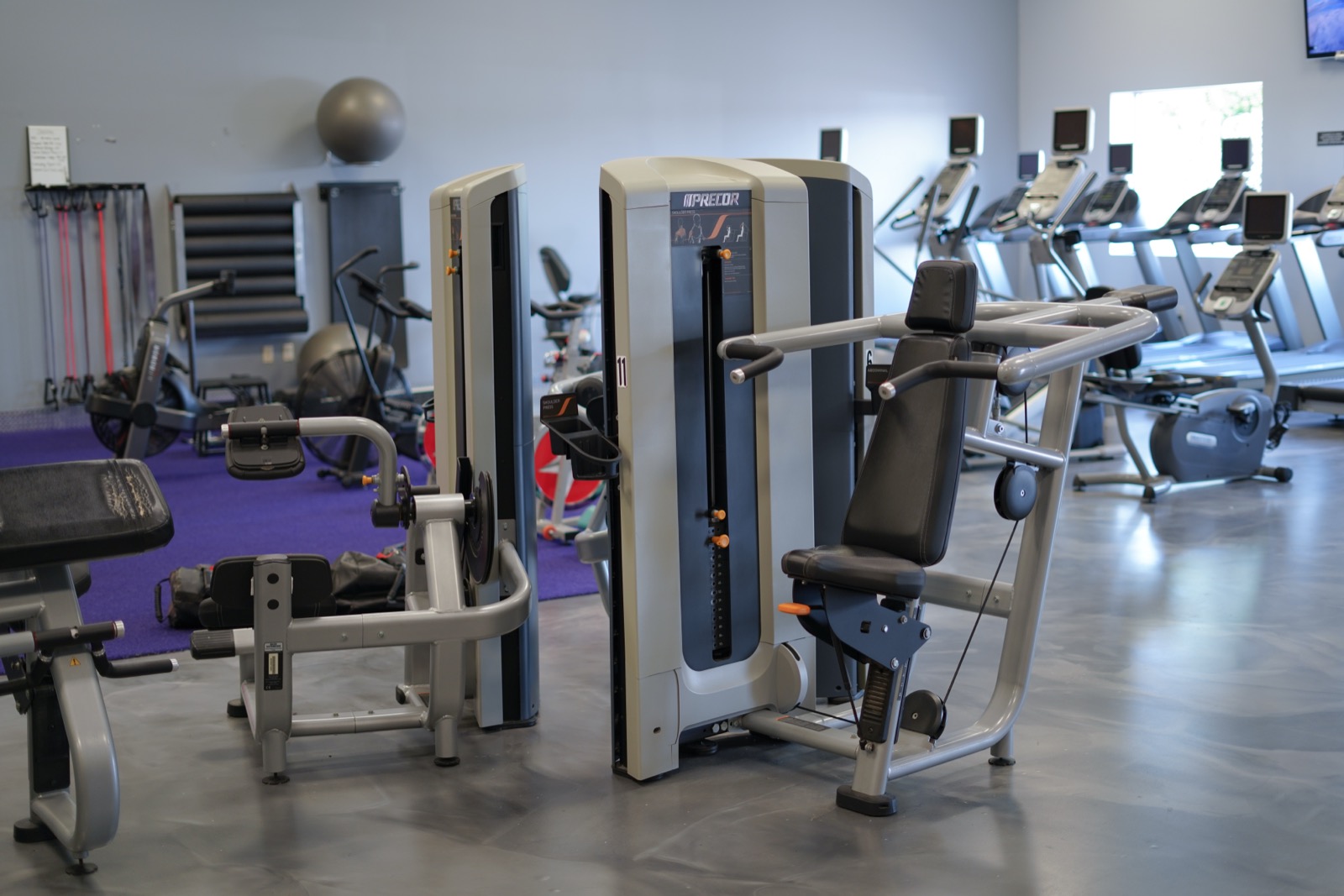 TNT Fitness machines and equipment